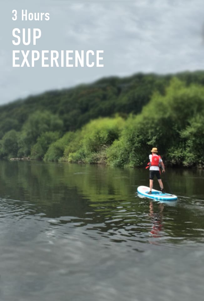 Stand Up Paddle Boarding on the River Wye