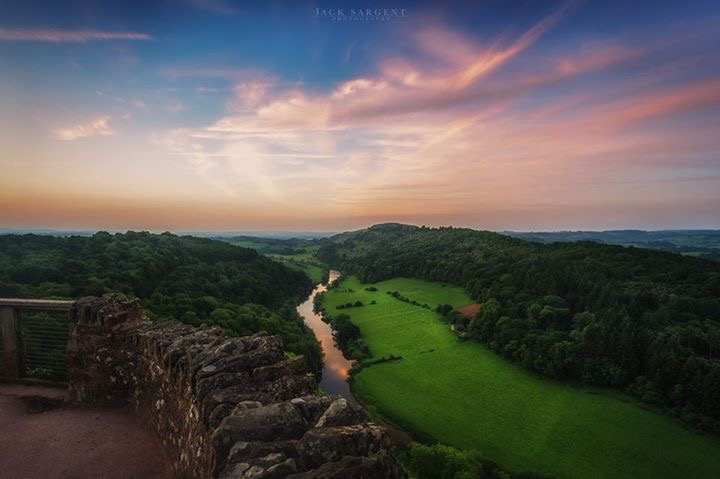 River wye taken from Symonds Yat Rock View Point